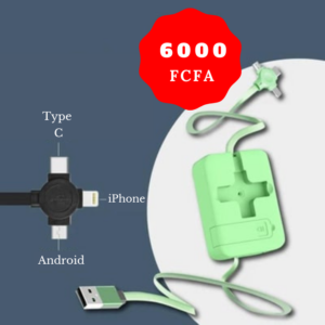 3 en 1, Charge 100% en 40 minute